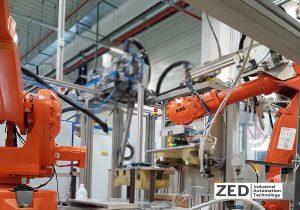 Celula robotizata de lipit in industria automotive