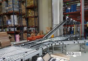 Automatizare sistem de conveioare depozit logistica