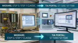 Servicii de migrare software Siemens Step5 la Step 7 Clasic la TIA Portal